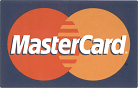 We accept MasterCard