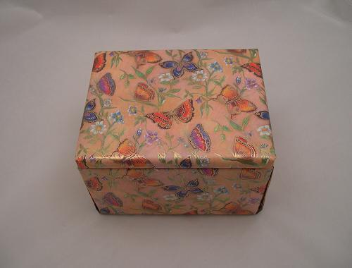 Gold Butterfly Release Box