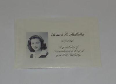 Customized Glassine Butterfly Release Envelope